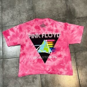 Pink Floyd Vibrant Pink Short Sleeve Tee